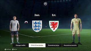 Angleterre vs Pays de Galles  UEFA World Cup Qualifiers J4  Groupe C [upl. by Aisset]