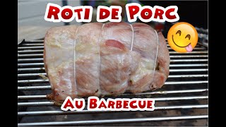 Roti de Porc au Barbecue Kamado BerghOFF [upl. by Bertrando]