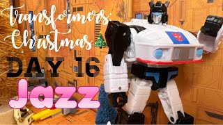 Transformers Christmas 🎄 Day 16 with Jazz Stop Motion [upl. by Ulrica]