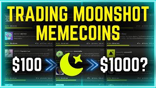 How To Trade MOONSHOT On Dexscreener Memecoins Beginner Friendly Tutorial [upl. by Nahsed]