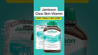 Jamieson Clear Skin Vitamin Review skincare [upl. by Hcurab]