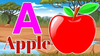 A for apple  ए फाॅर एप्पल  phonics song  a for apple b for ball  nursery rhymes  a for apple [upl. by Accalia]