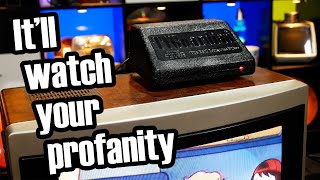 This TV gadget censors bad words with 1980s tech [upl. by Eelyek]