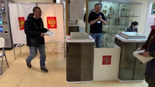 Russians vote in eastern regions during first day of presidential election  AFP [upl. by Barton]