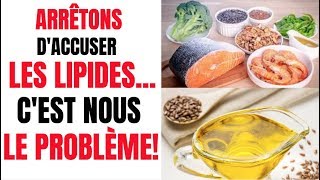 COMPRENDRE LES LIPIDES  Pour NE PAS DEVENIR GRAS [upl. by Dulci]