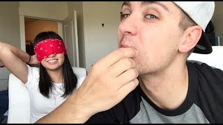 CHAPSTICK CHALLENGE with my husband [upl. by Norvan]