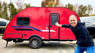 Want a Small Camping Trailer with a Bathroom The Braxton Creek Bushwhacker Plus has you covered [upl. by Conlon]