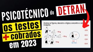 PSICOTECNICO DETRAN 2023 – Testes de atenção  Exames psicológicos  Avaliação Psicológica Detran [upl. by Roht]