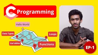 C Programming for Beginners Ep 1  Tamil  code io [upl. by Gnanmos]