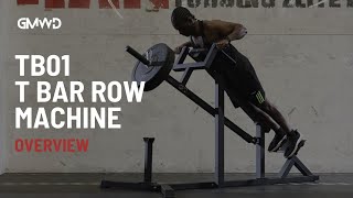 GMWD T Bar Row Machine TB01  Product Overview [upl. by Saoj365]