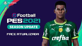 ESTEVÃO PES 2021 PALMEIRAS COMO FAZER  FACE EDIT [upl. by Lucienne]