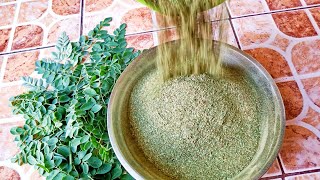 Paano gumawa ng Homemade Malunggay PowderHow to make moringa powderHomemade Malunggay powder [upl. by Hakeem]