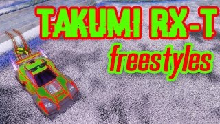 Rocket League  Takumi RXT Freestyles w VoiD [upl. by Tija702]