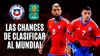 CHILE las PROBABILIDADES DE CLASIFICAR al Mundial 2026 [upl. by Dreher504]