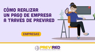 Cómo realizar un pago de Empresa a través de PREVIRED [upl. by Saihttam193]