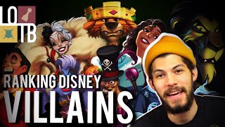 DISNEY VILLAINOUS Ranking All 18 Villains [upl. by Heisser]