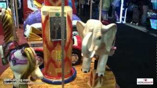 Carousel 1900 Deluxe Kiddie Carousel Ride  BMIGamingcom  Falgas Amusements [upl. by Kopaz]