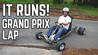 88 MPH DeLorean Kart Build Pt 2  We Have a Runner [upl. by Kera]