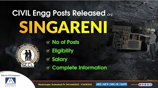 Civil Engg Posts In Singareni Collieries  GM ACADEMY  AEE AE aeetspsc civil aeecivil [upl. by Azpurua]