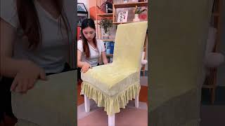 New summer chenille chair cover skinfriendly breathable not stuffy [upl. by Eniretak620]