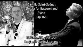 Camille SaintSaëns Sonata for Bassoon and Piano [upl. by Lejna]