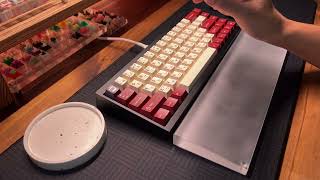 Gateron Oil King  Tofu65 20 Plate PC  JTK FC Classic Soundtest [upl. by Etnoid]