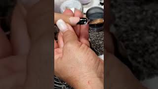 METALES ENCAPSULADOS 5 uñas artedeunas nailart nails naildecoration uñasacrilicas [upl. by Brenza]