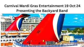 Mardi Gras Backyard band 19Oct24 [upl. by Yruj]