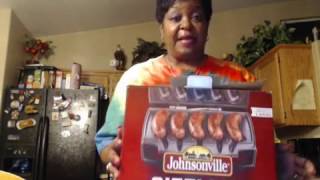 Johnsonville Sizzling Sausage Grill Review Part 1 Review [upl. by Bonnie]