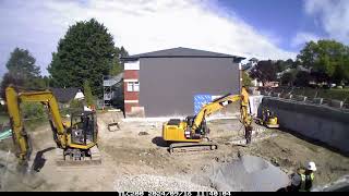 Middle School Construction Timelapse Oct 25 2024 [upl. by Theodoric]