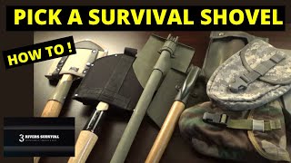 How To Pick the Right Survival Shovel [upl. by Tarrant437]