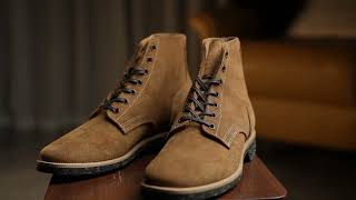 M1944 Boondoker Boot  luosjiet®boots  Tan Oiled Nubuck Reverse [upl. by Bicknell701]