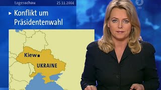 Tagesschau vor 20 Jahren 25112004  Eva Herman [upl. by Norraf]