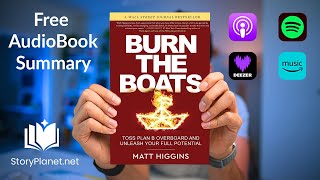 Audiobook Summary Burn the Boats English Matt Higgins [upl. by Enyrb]