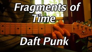 Daft Punk  Fragments of Time  Guitar Lesson  Chords  Tabs  Tutorial  Cover [upl. by Akienaj712]