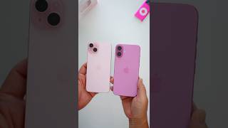 Pink Apple iPhone 16 Plus vs iPhone 15 Plus Unboxing [upl. by Rahm788]