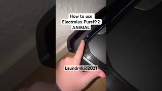 How to use Electrolux PureI92 ANIMAL robot vacuum cleaner robotvacuumcleaner [upl. by Eniamraj]