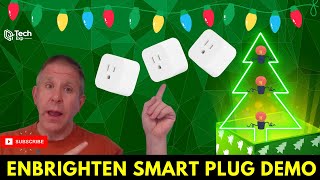 Enbrighten Smart Plug Demo  WiFi Micro [upl. by Harl]