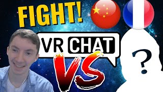 Epic Polyglot LANGUAGE BATTLE On VRChat [upl. by Adym]