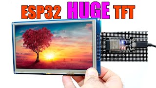 Biggest TFT 7quot for Arduino or ESP32  Parallel Communication [upl. by Nicholas]