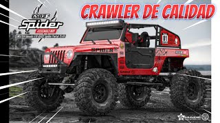 Gmade 110 GS02F Spider Kit Unboxing ¡Una pasada de crawler [upl. by Roselia585]