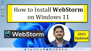 How to Install WebStorm on Windows 11  Amit Thinks [upl. by Pulchia]