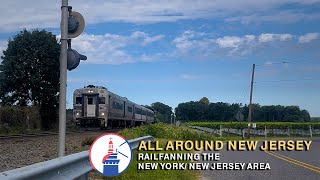 All Around New Jersey Railfanning the New YorkNew Jersey Area [upl. by Susy289]