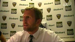 Denis Betts after the victory over Hull FCavi [upl. by Liponis]