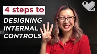 4 steps to design INTERNAL CONTROLS [upl. by Anaile]