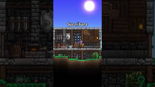 Turn Your Wooden Box into a Blacksmiths Workshop  Quick Building Tips in Terraria terraria [upl. by Enirehs617]