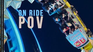 🇦🇹  Wiener Prater  Olympia Looping  Legendary Traveling Coaster  OffRide  OnRide POV [upl. by Cacka]