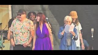 Hozier w Mavis Staples Joan Baez  friends  quotThe Weightquot Newport Folk Festival 72624 [upl. by Levinson720]