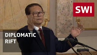 1999 Chinese president snubs Swiss government [upl. by Eldnek899]