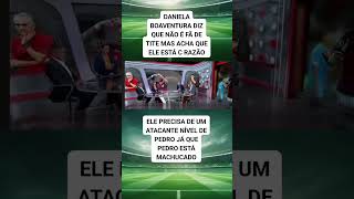 daniela boaventura diz que não e fã de tite mas acha que ele esta com a razão [upl. by Fortunio794]